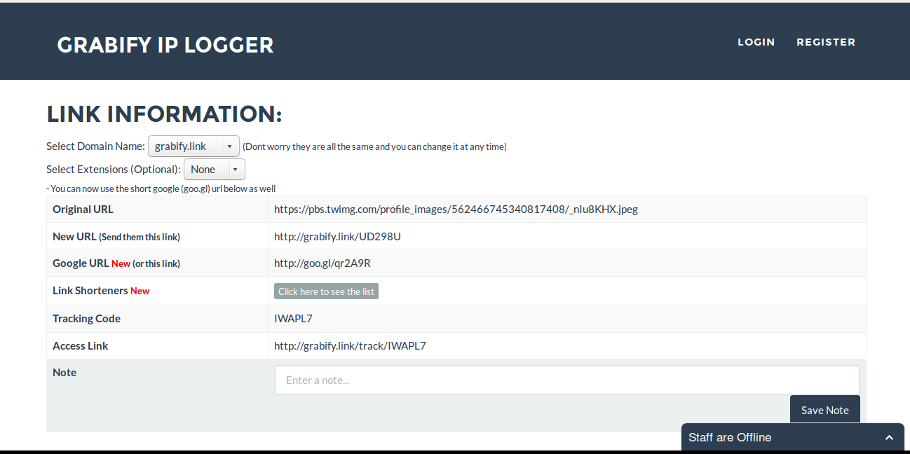 IP Logger: Find someone IP address with Grabify - Reconnaissance